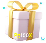 Receba seus bônus de boas-vindas no Pg100X